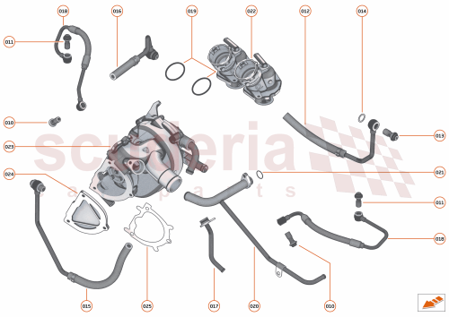 Part Diagram for McLaren 00RB203