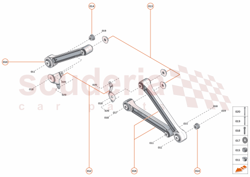 Part Diagram for McLaren 14F0608CP