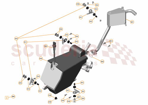 Part Diagram for McLaren 11F0146CP