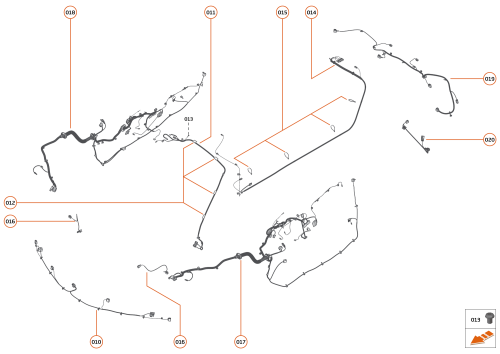 Part Diagram for McLaren 14MA089RP
