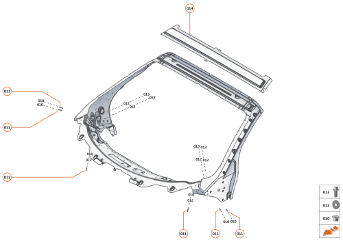Part Diagram for McLaren 00RA242