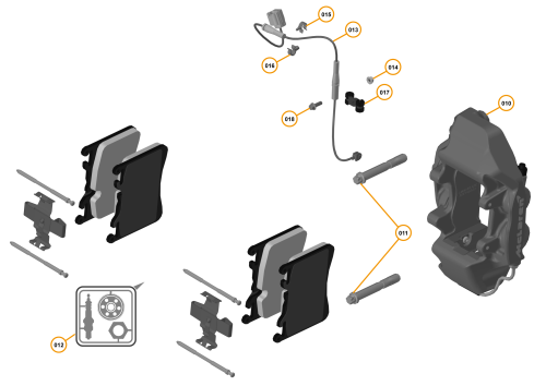 Part Diagram for McLaren 14CA113CP