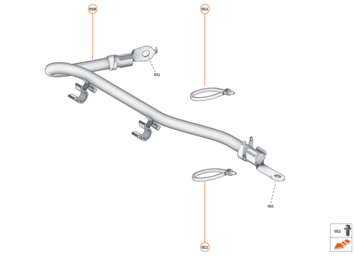 Part Diagram for McLaren 23JA024CP