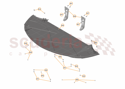 Part Diagram for McLaren 00RB174