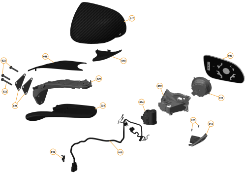 Part Diagram for McLaren 11A4727SP