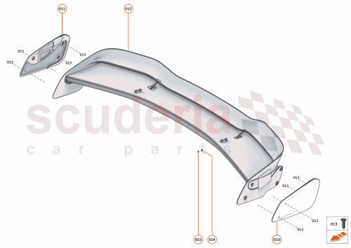 Part Diagram for McLaren 14QA030CP