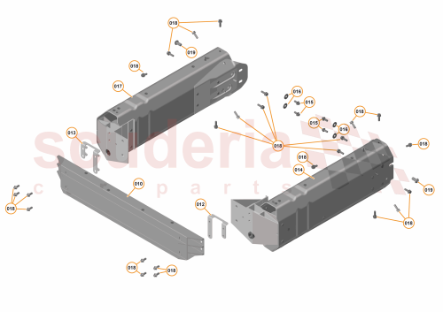 Part Diagram for McLaren 13AA825CP