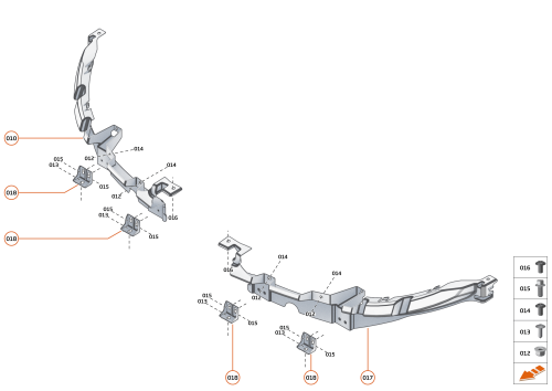 Part Diagram for McLaren 13A6495CP