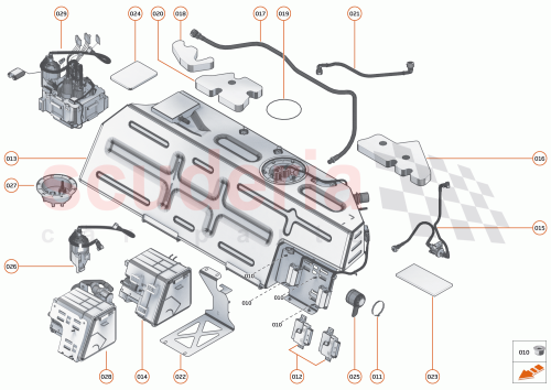 Part Diagram for McLaren 15KA047CP