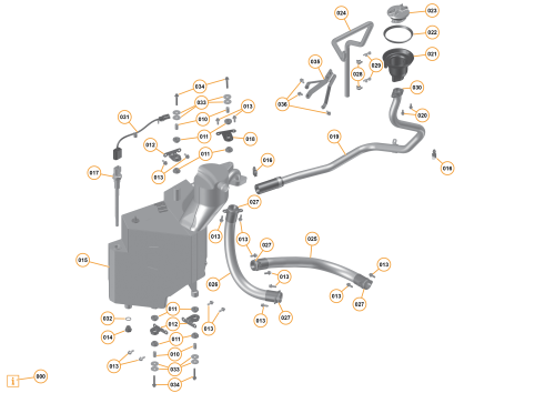 Part Diagram for McLaren 11F2663LP