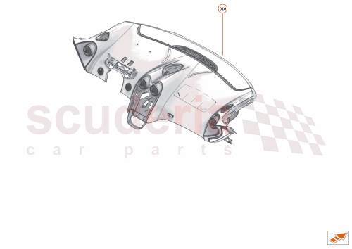 Part Diagram for McLaren 13NA539RP