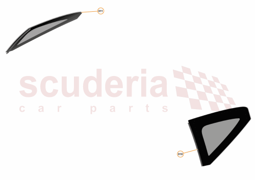 Part Diagram for McLaren 13A6464GP