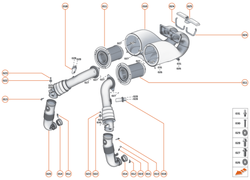 Part Diagram for McLaren 16LA281CP