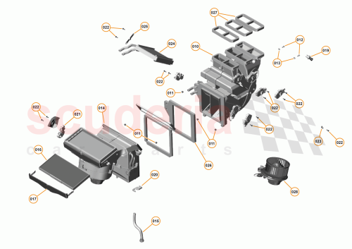 Part Diagram for McLaren 11A4152CP