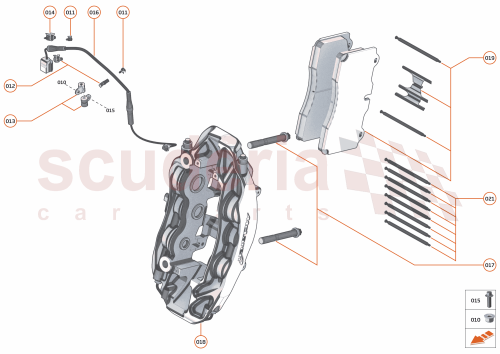 Part Diagram for McLaren 14AC838CP
