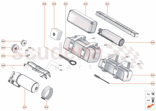 Part Diagram for McLaren 13N1911CP