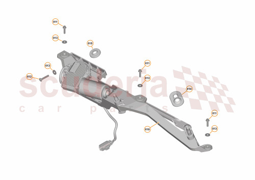 Part Diagram for McLaren 13AA016CP