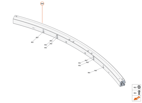 Part Diagram for McLaren 14AD077CP