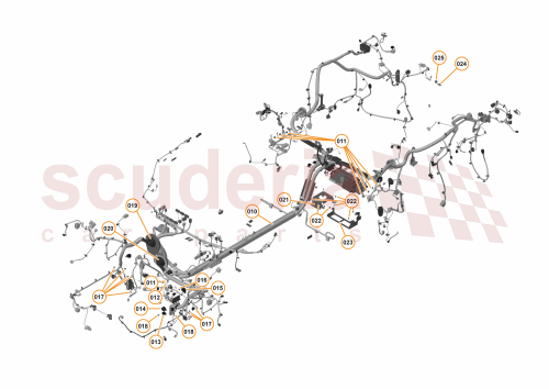 Part Diagram for McLaren 13MA034SP