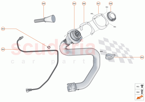 Part Diagram for McLaren 15KA019CP