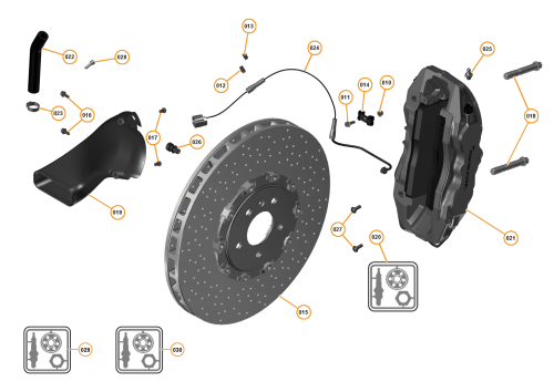 Part Diagram for McLaren 11C0692CP