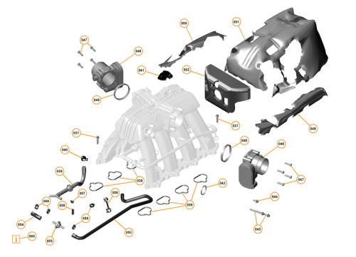 Part Diagram for McLaren 11F1296SP