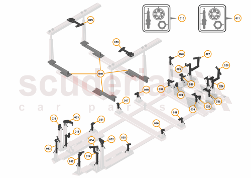 Part Diagram for McLaren 11S3598CP