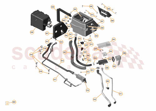 Part Diagram for McLaren 14AB518SP