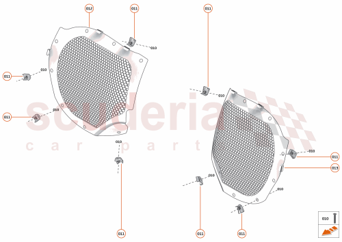 Part Diagram for McLaren 13A5483CP