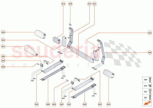 Part Diagram for McLaren 14K0143CP