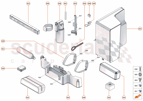 Part Diagram for McLaren 13N2709CP
