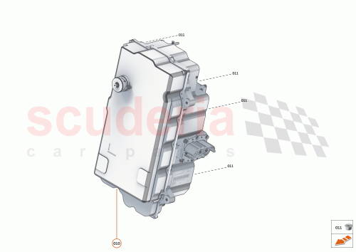 Part Diagram for McLaren 23JA005CP