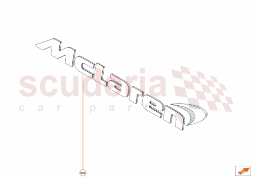 Part Diagram for McLaren 28AA341CP