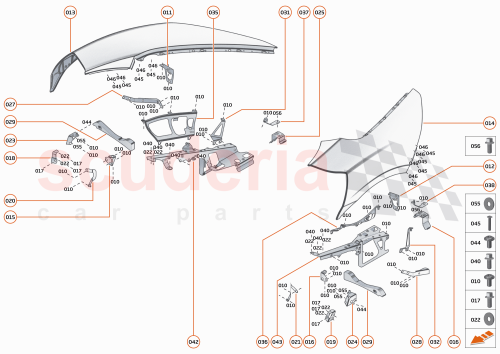 Part Diagram for McLaren 14AD471CP