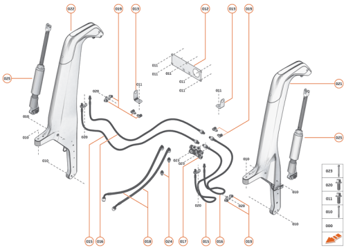 Part Diagram for McLaren 15AD331CP