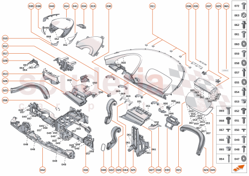 Part Diagram for McLaren 16FB507CP