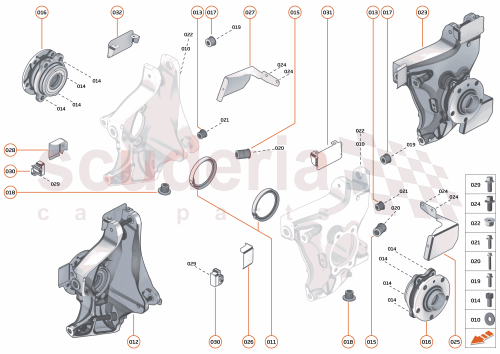 Part Diagram for McLaren 16BA861CP