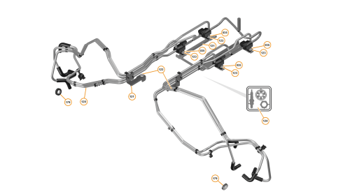 Part Diagram for McLaren 11F0737CP