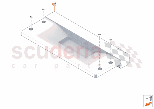 Part Diagram for McLaren 00RB030