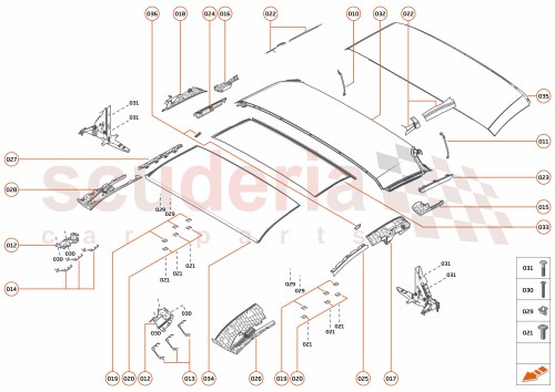 Part Diagram for McLaren 13A7800SP