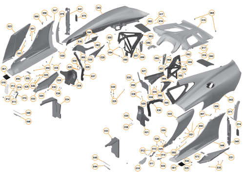 Part Diagram for McLaren 11A9890RP