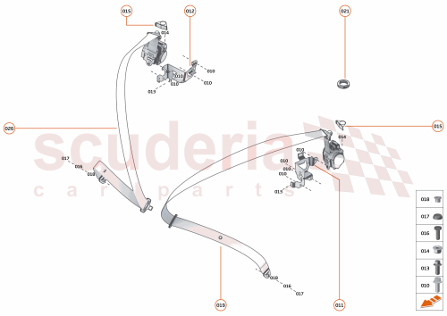 Part Diagram for McLaren 13N1993CP