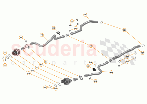 Part Diagram for McLaren 11F1700SP