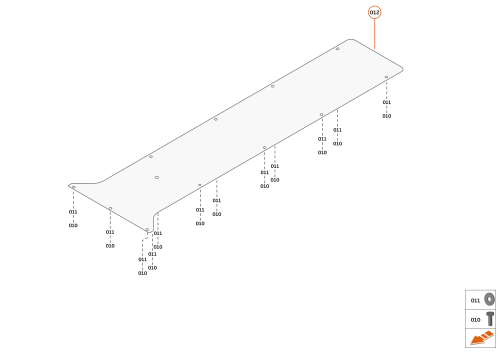 Part Diagram for McLaren 16AD936CP