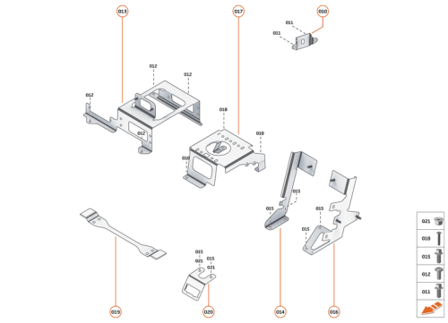 Part Diagram for McLaren 26MA383SP