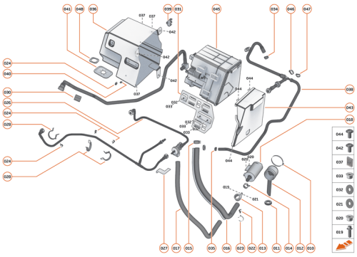 Part Diagram for McLaren 23KA119CP