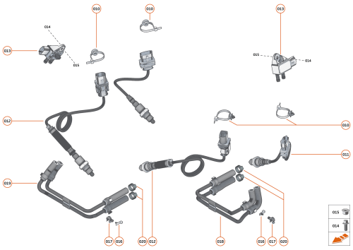 Part Diagram for McLaren 16HA257CP