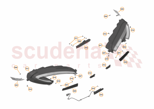 Part Diagram for McLaren 13AA457CP