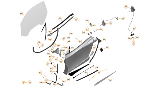 Part Diagram for McLaren 11A6424SP