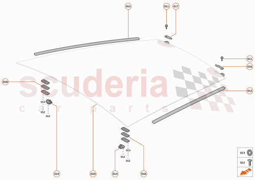 Part Diagram for McLaren 14M0969CP
